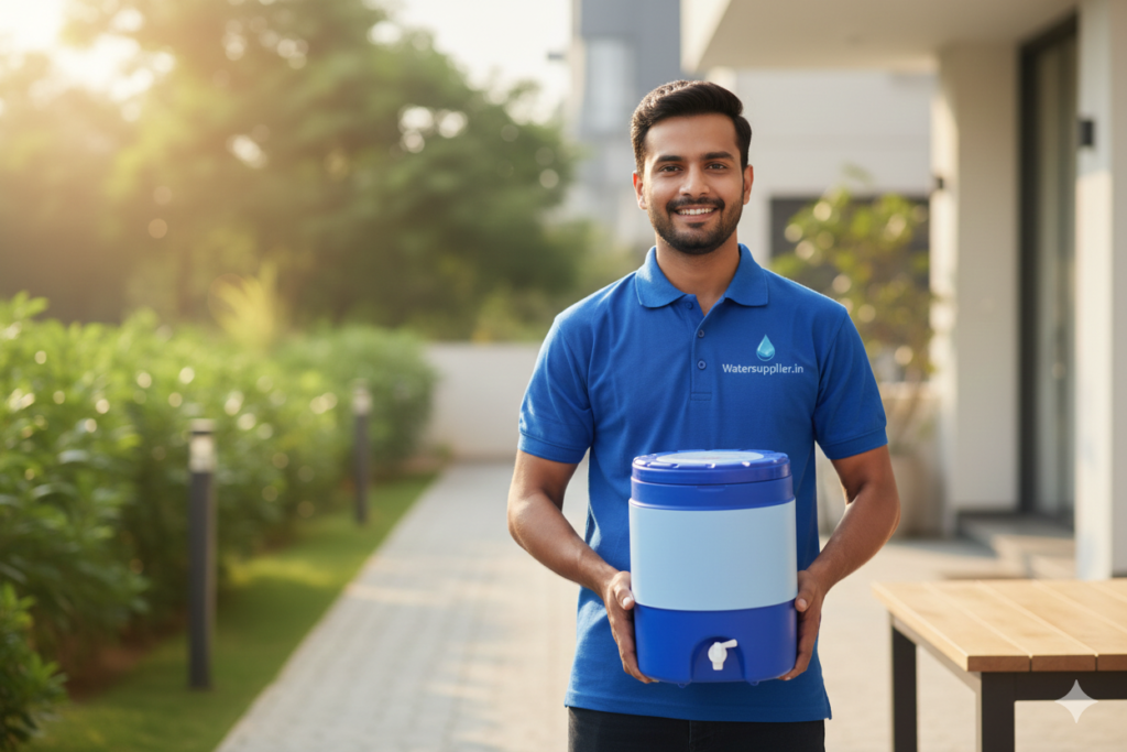 18 litre cool water jar RO purified drinking water