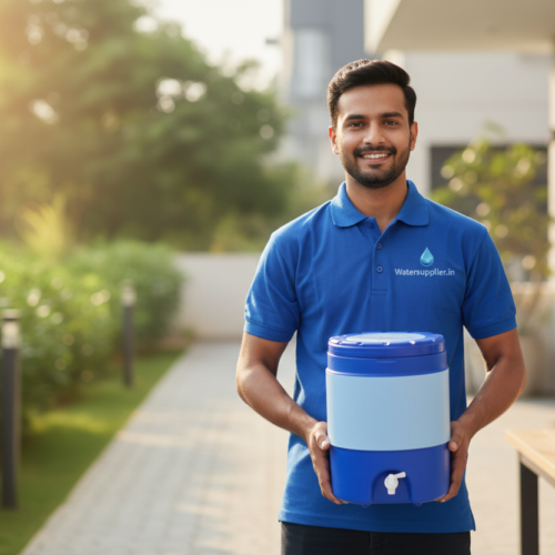 18 litre cool water jar RO purified drinking water